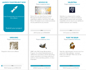 Open Funding launch new projects with the help of free phpList newsletter 