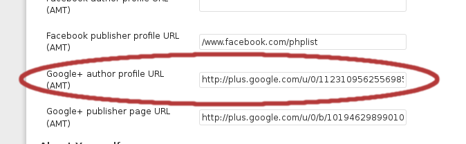 add google plus profile URL to WordPress profile to use rich snippet for google authorship