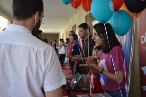 phpList OSCAl 2017 booth photo 2