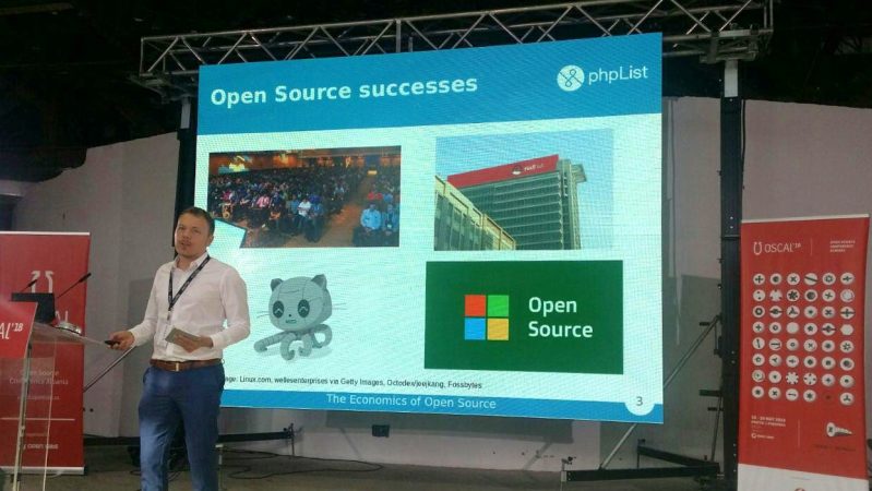 Sam Tuke discussing the economics of Open Source